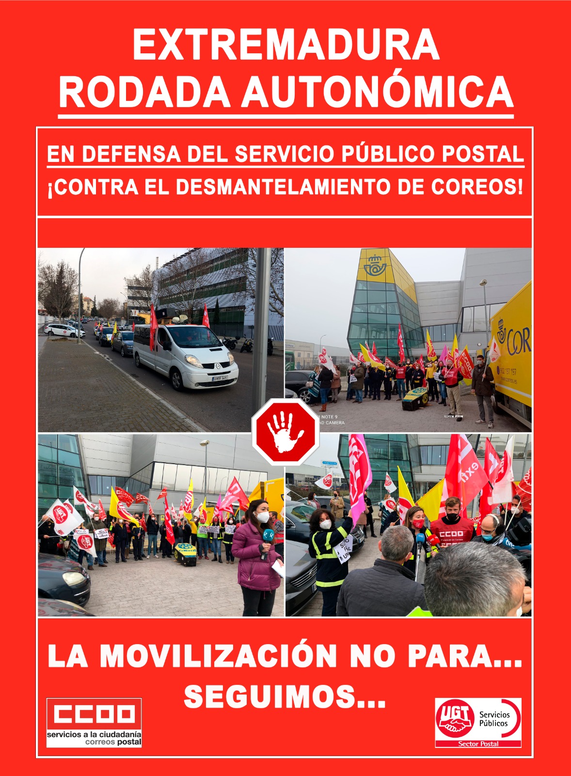 Cartel rodada extremadura