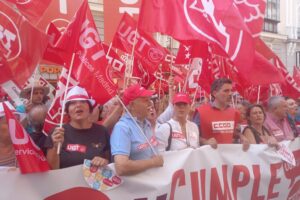 UGT Servicios Públicos y el Área Pública de CCOO retomarán las movilizaciones, comenzadas el 8 de julio, ante los incumplimientos de este Gobierno con más de tres millones de empleadas y empleados públicos