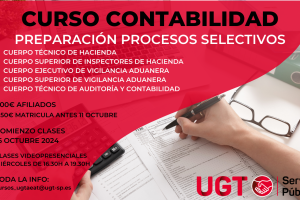 Curso de Contabilidad para preparación de oposiciones a Hacienda, Vigilancia Aduanera y al Cuerpo Técnico de Auditoría y Contabilidad