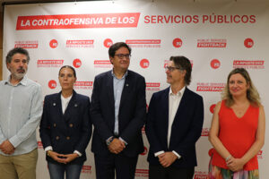 El ministro Óscar López asegura que el futuro pasa por combatir el modelo neoliberal y defender una función pública fuerte