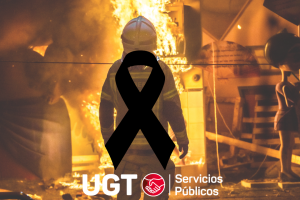 UGT Servicios Públicos lamenta el fallecimiento de un bombero en acto de servicio en un hotel de Barcelona