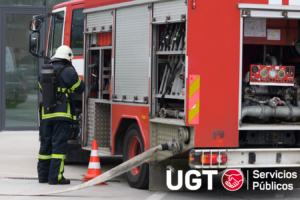 UGT y CCOO defienden que las funciones de los SPEIS sean desempeñadas exclusivamente por bomberos y bomberas profesionales