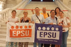 UGT Servicios Públicos participa en el 11º Congreso de la EPSU, que se celebra en Bucarest