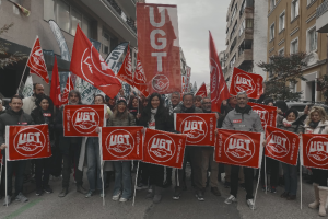 UGT nos manifestamos ante las aseguradoras en defensa de Muface