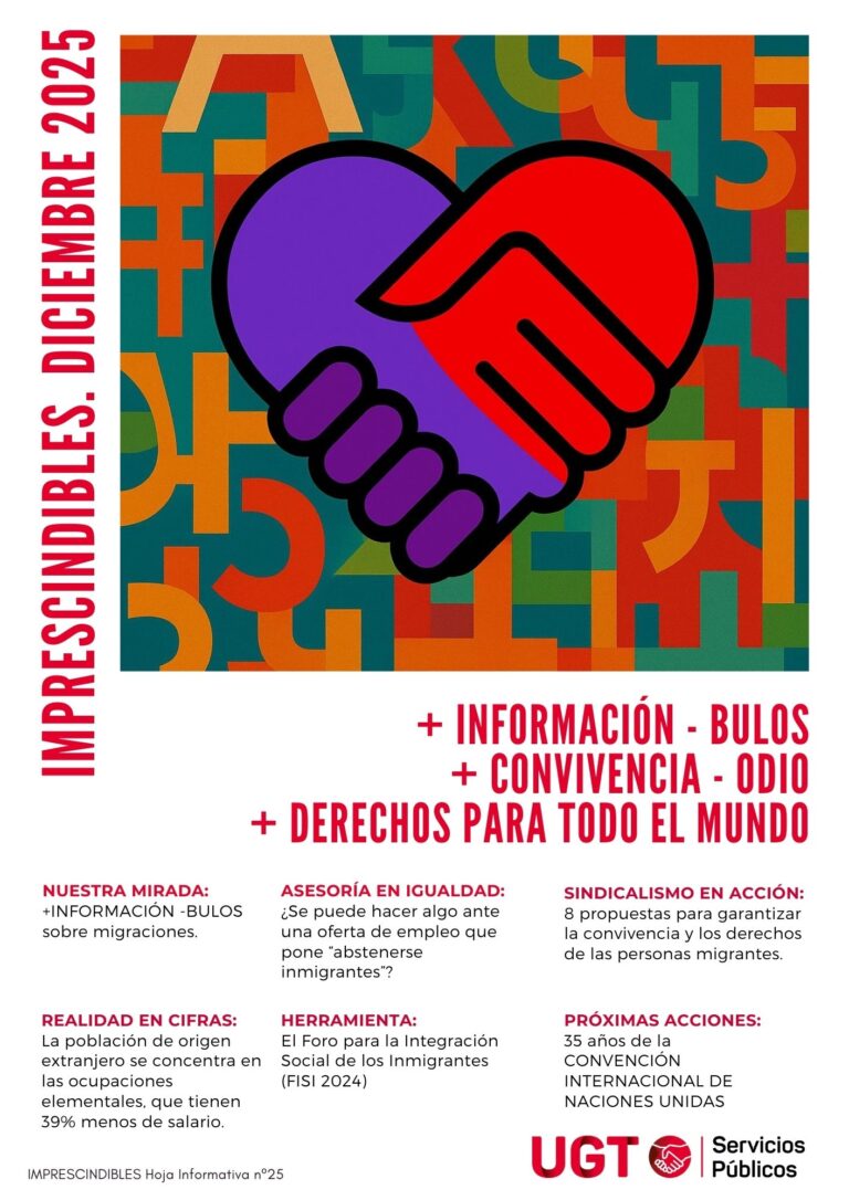 Lee más sobre el artículo Imprescindibles diciembre 2025. Menos bulos, más convivencia