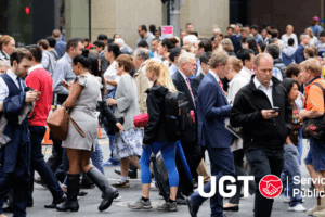 UGT hace partícipe a la ciudadanía del caos del SEPE con una campaña informativa en centros