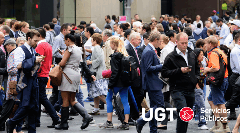 Lee más sobre el artículo UGT hace partícipe a la ciudadanía del caos del SEPE con una campaña informativa en centros