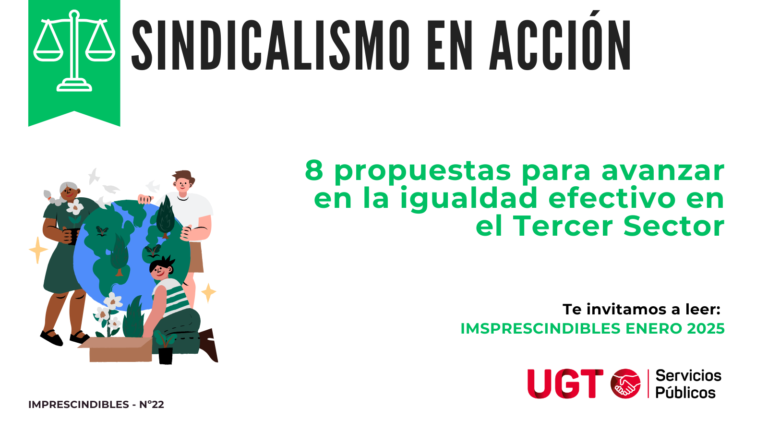 Lee más sobre el artículo 8 propuestas para avanzar en la igualdad efectiva del Tercer  Sector