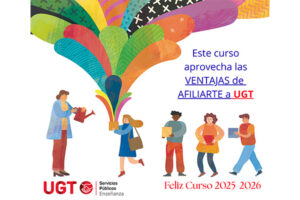 UGT SP te desea un feliz curso 2025-2026