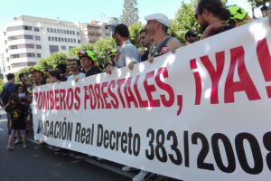 El Consejo de Ministros aprobó la jubilación para bomberos forestales