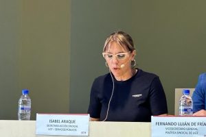 Isabel Araque participa en la jornada «La estrategia sindical ante los principales retos a nivel europeo»