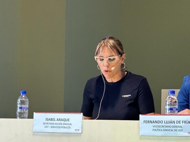 Lee más sobre el artículo Isabel Araque participa en la jornada «La estrategia sindical ante los principales retos a nivel europeo»