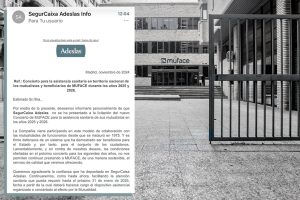 La Directora Gral de Muface da explicaciones a UGT sobre el correo recibido por los mutalistas de Adeslas