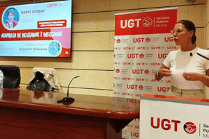 Isabel Araque apela en Murcia a la confianza de los trabajadores para que UGT sea más fuerte a la hora de negociar, alcanzar acuerdos y defender derechos