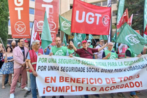 Éxito de las movilizaciones en la Seguridad Social: miles de trabajadores y trabajadoras exigen el cumplimiento de los acuerdos firmados