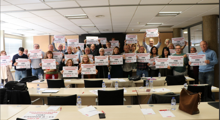 Lee más sobre el artículo UGT exige al Gobierno que acelere la reclasificación profesional en el ámbito de los Servicios Públicos