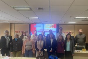 UGT y el sindicato francés UNSA sellan una alianza europea en el Día de la Paz: «La convivencia escolar requiere inversión real y no burocracia»