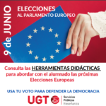 En las próximas elecciones europeas, el Sector de Enseñanza de UGT SP reivindica el desarrollo de sistemas educativos resilientes e inclusivos para fortalecer y defender la democracia