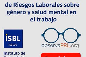 Participa en el estudio de ObservaPRL sobre género y salud mental en el trabajo