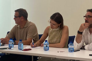 La situación de la sanidad centra la primera etapa de la visita de Isabel Araque a Cataluña