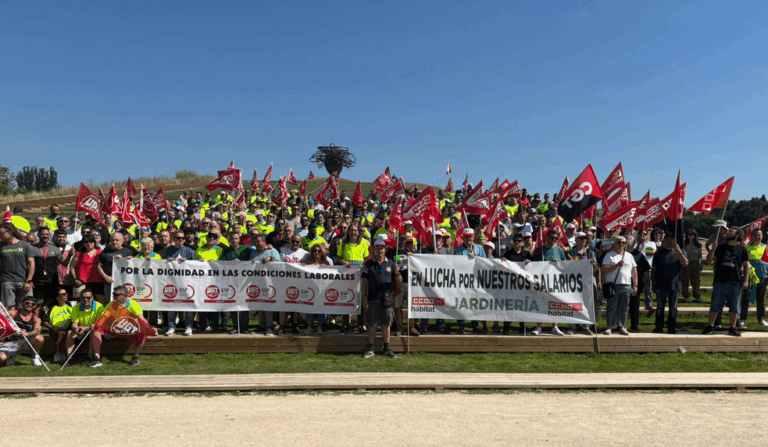 Lee más sobre el artículo Jardineros/as en lucha por un convenio digno