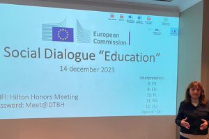 UGT SP participa en Bruselas en el Pleno del Comité Europeo del Diálogo Social de Educación