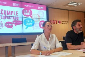 UGT y CCOO convocan movilizaciones ante los incumplimientos de la Administración con las personas trabajadoras en el empleo público