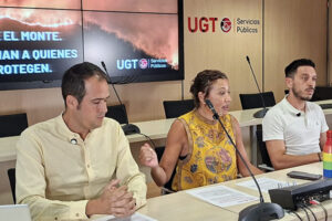UGT reclama más prevención, inversión, medios y plantillas para hacer frente a unos incendios forestales cada vez más virulentos