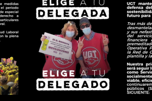 Elecciones sindicales en Correos, ¡Vota UGT!